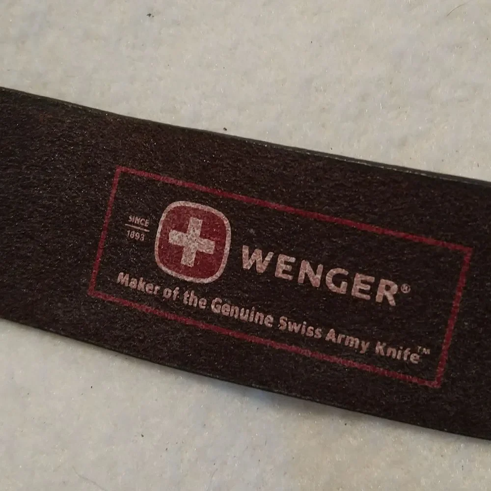Wenger Cross Leather Belt